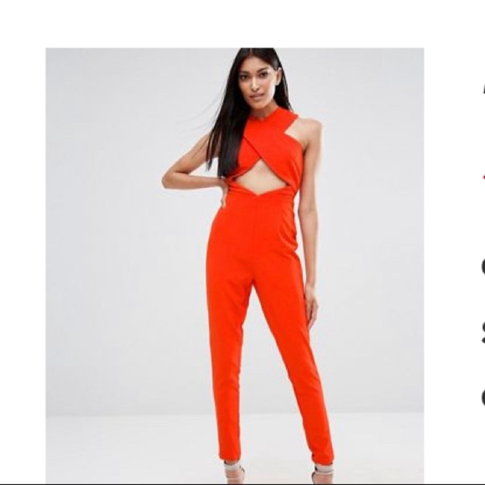 Cross Front Jumpsuit